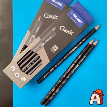 مداد مشکی 6گوش پیکاسو