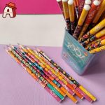 مداد مشکی طرح دار لوکی